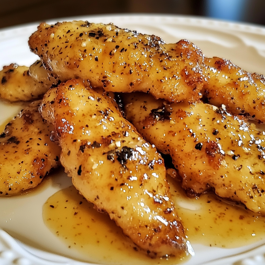 Air Fryer Honey Butter Garlic Chicken Tenders