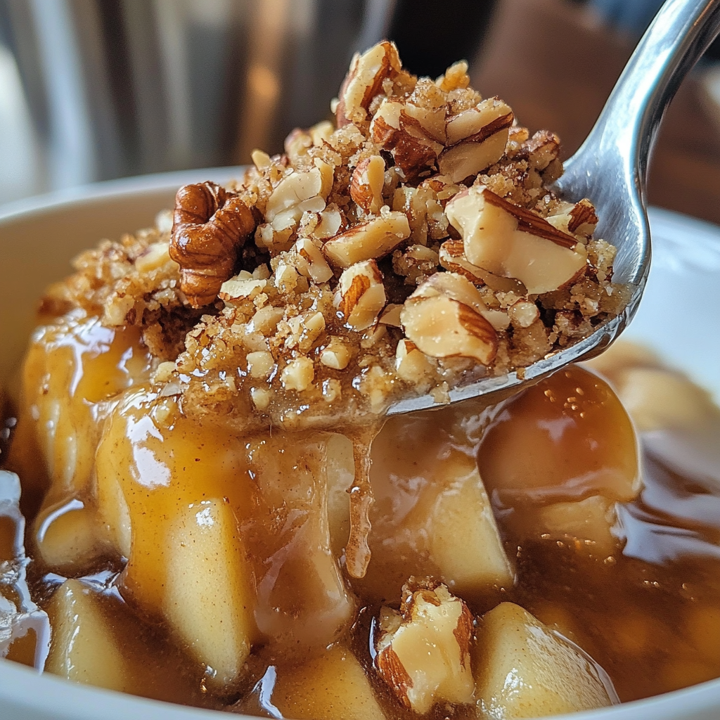 Apple Walnut Crumble