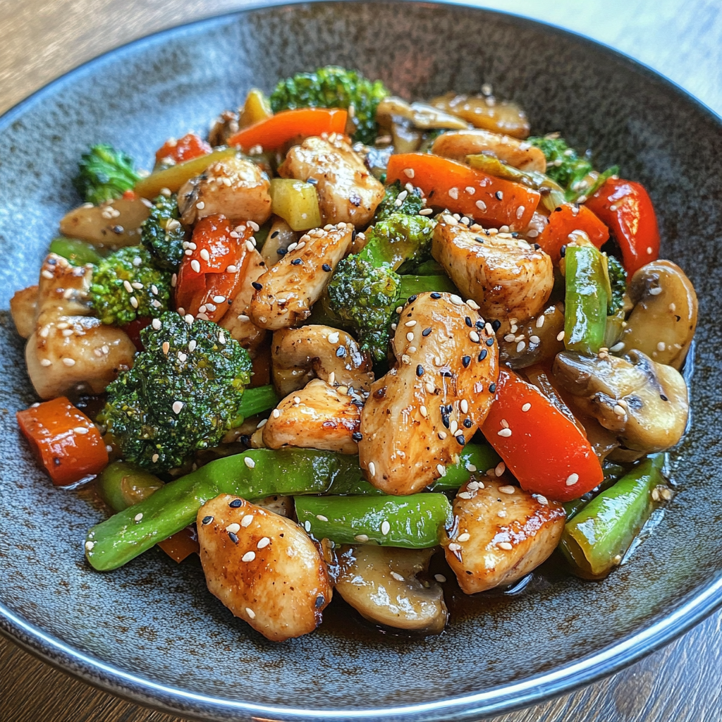 Chicken and Vegetable Stir-Fry