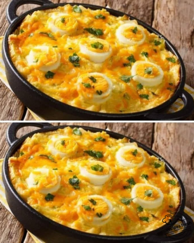 Classic Potato and Egg Gratin Recipe