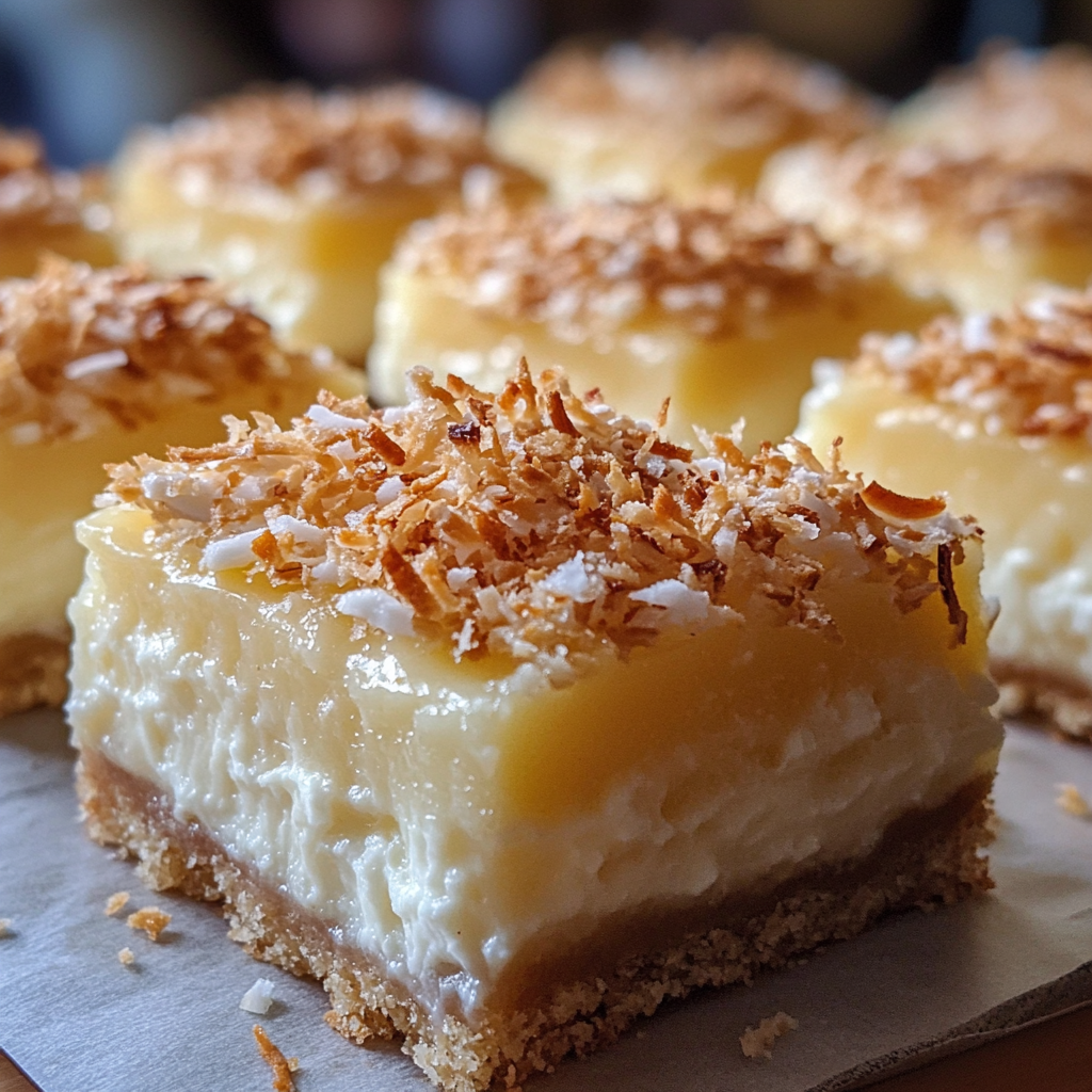 Coconut Cream Pie Bars