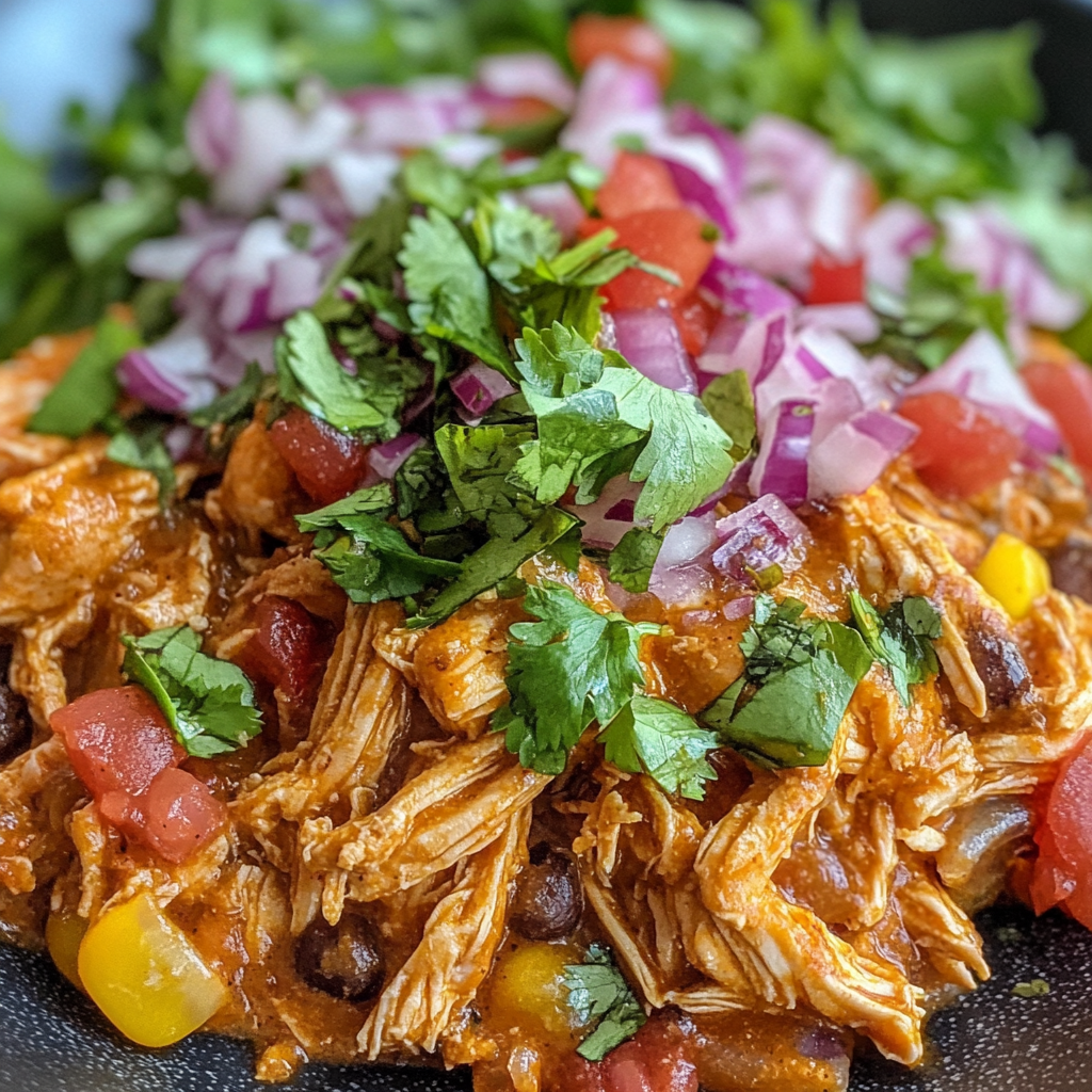 Easy Keto Pulled Mexican Chicken