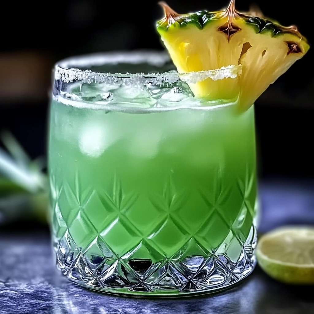 Green Pineapple Margarita