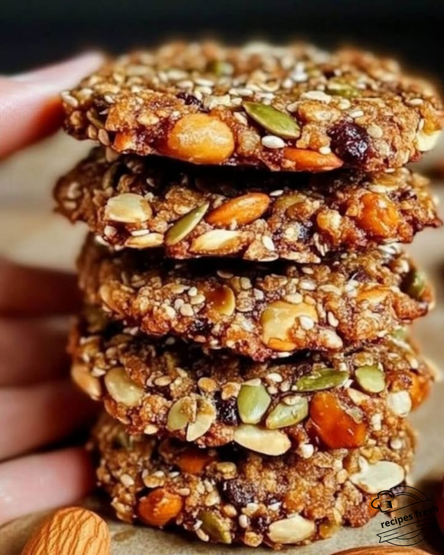 Healthy Energy Biscuits – Sugar-Free, Flour-Free!