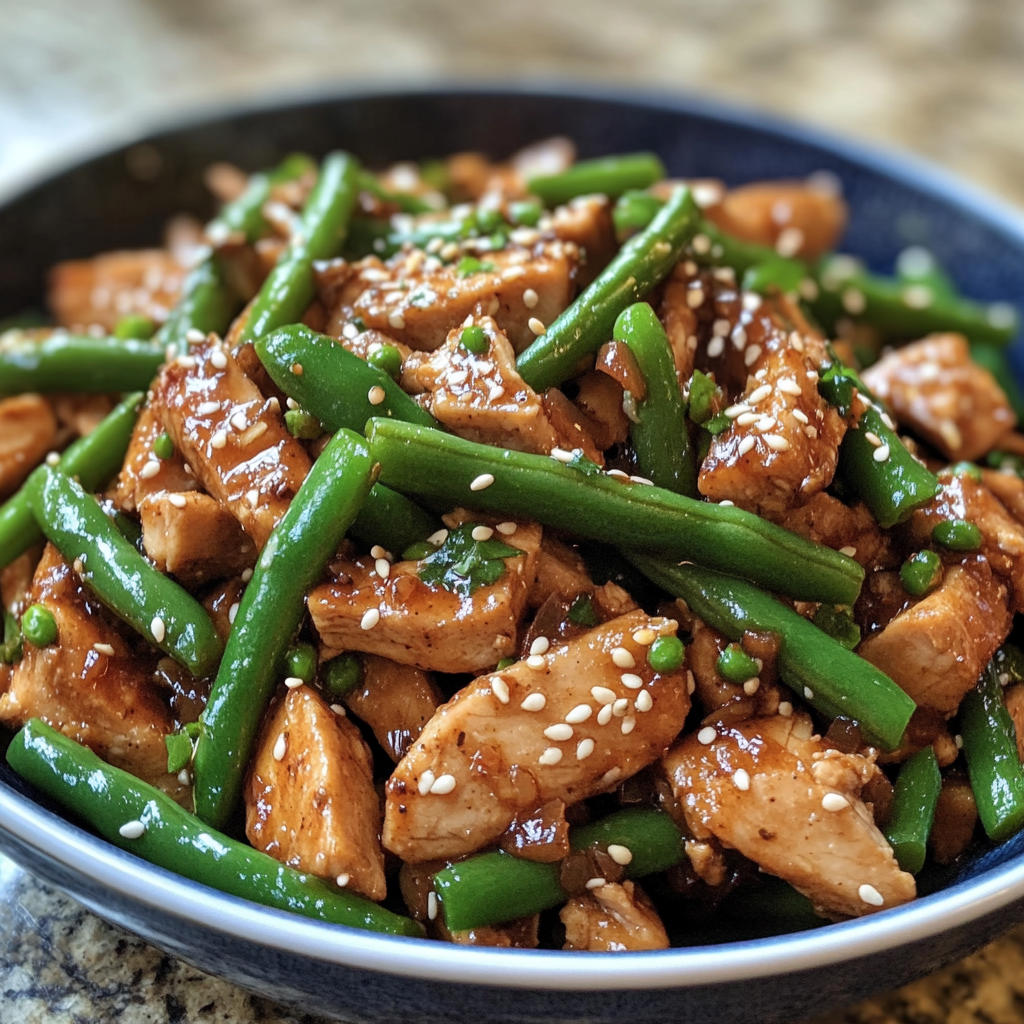 Keto Asian Turkey & Green Bean Stir Fry