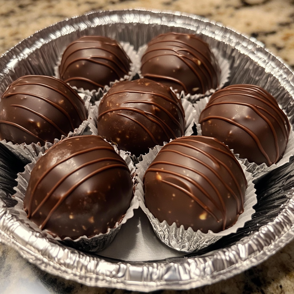Keto Chocolate Almond Protein Balls