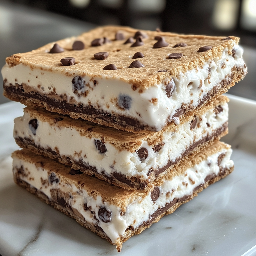 Keto Chocolate Chip Ice Cream Sandwiches