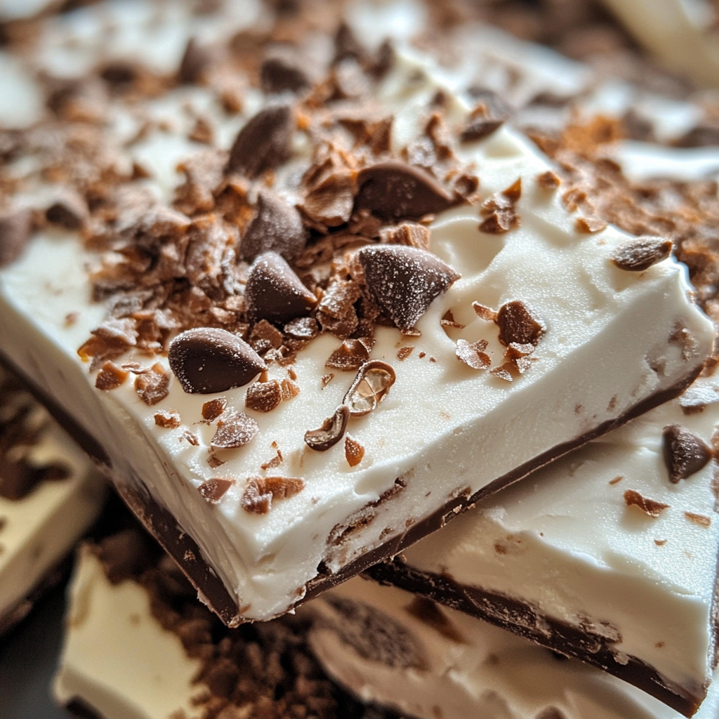 Keto Frozen Greek Yogurt Bark