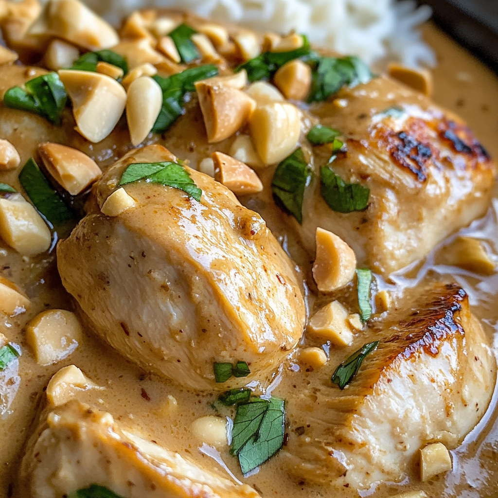 Keto Thai Massaman Curry with Chicken