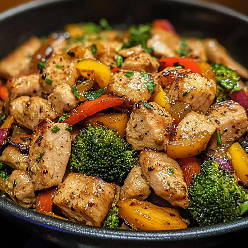 Keto Thai Turkey Stir Fry