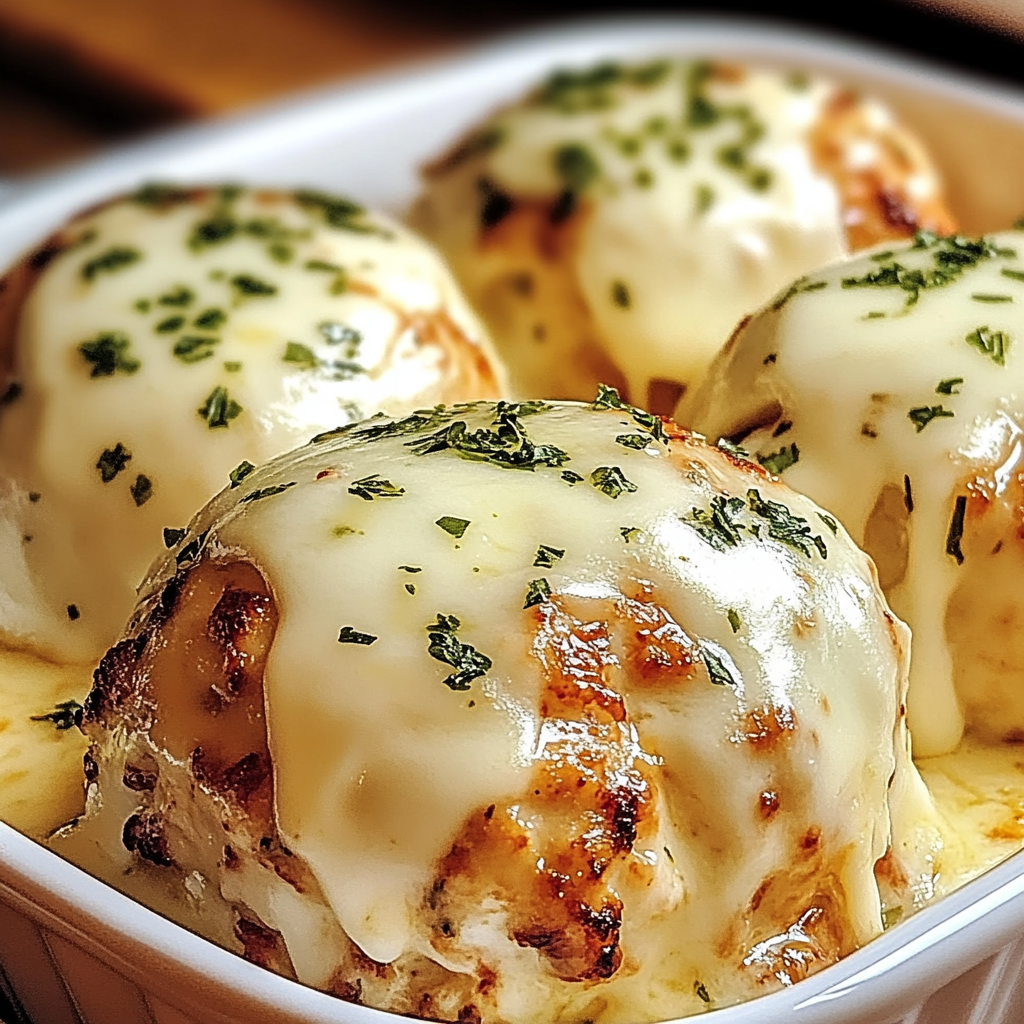 Melted Mozzarella & Ranch Chicken Bombs
