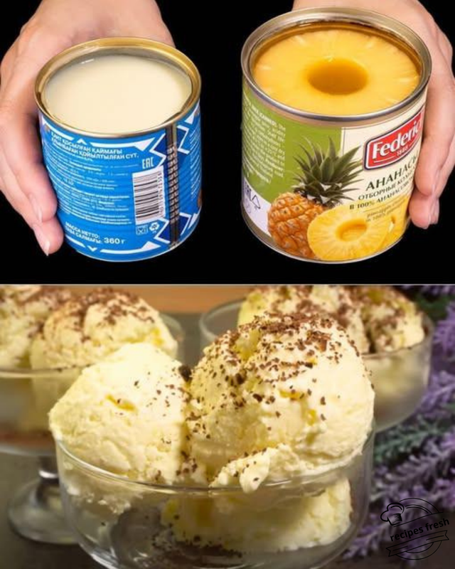 No-Bake Pineapple and Sweetened Condensed Milk Dessert: A Fresh and Delicious Tropical Treat