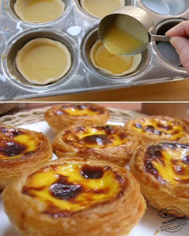 Portuguese Custard Tarts Recipe