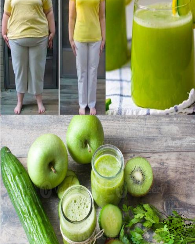 Refreshing Apple-Cucumber Detox Drink Recipe