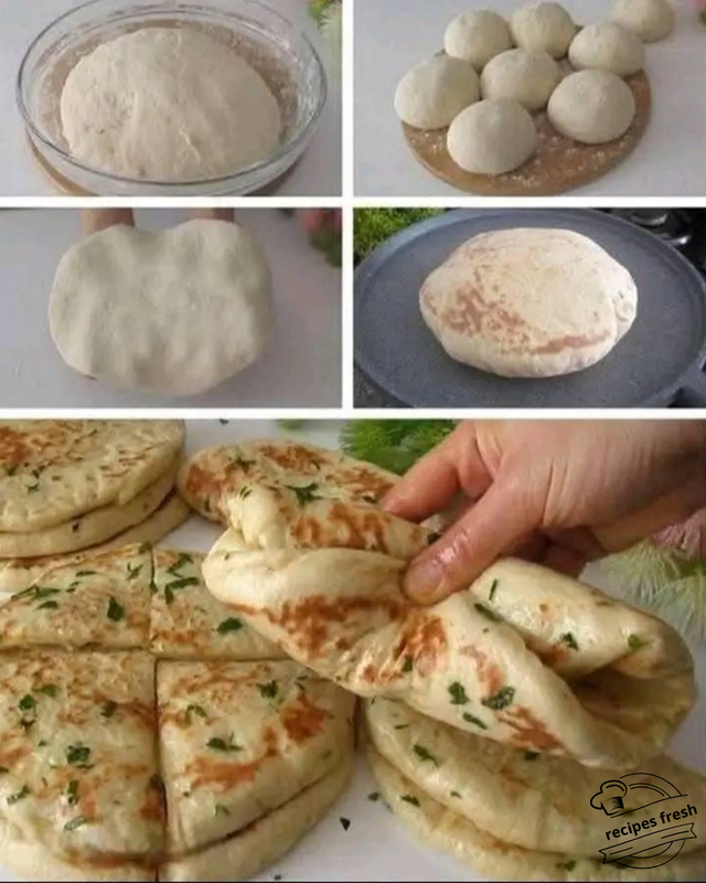 Turkish Pan-Fried Milk Bread Recipe