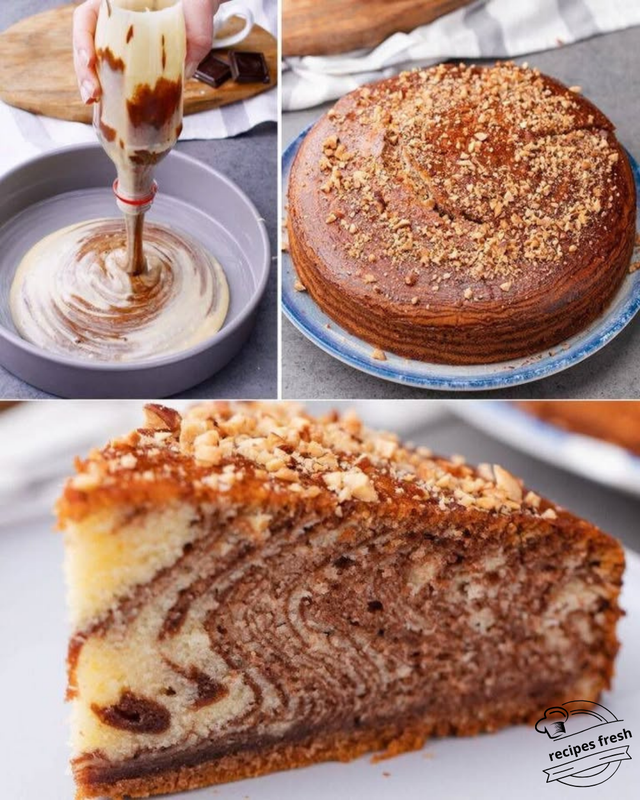 Zebra Cake Recipe: Make a Delicious Cake with Just One Bottle!